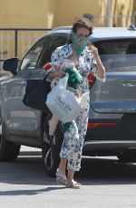 ANDIE MACDOWELL Wearing Bandana Mask Out in Los Angeles 05/27/2020