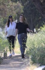 ANGELA SARAFYAN Out Hiking with Her Dog in Studio City 05/09/2020