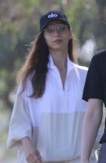 ANGELA SARAFYAN Out Hiking with Her Dog in Studio City 05/09/2020