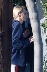 ANNA FARIS Cleans Up Her Campervan in Los Angeles 05/24/2020