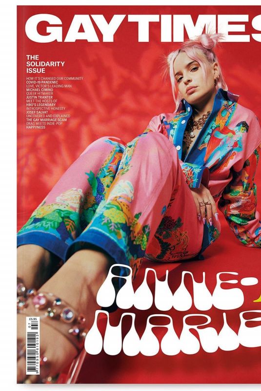 ANNE MARIE in Gay Times Magazine, 2020