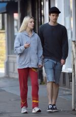 ANYA TAYLOR-JOY and Ben Seed Out in London 05/04/2020