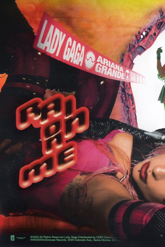 ARIANA GRANDE and LADY GAGA - Rain On Me Promos, May 2020