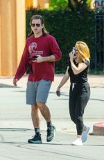 ARIEL WINTER and Luke Benward Out in Burbank 05/22/2020