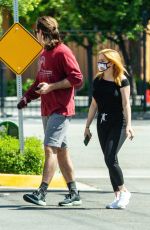 ARIEL WINTER and Luke Benward Out in Burbank 05/22/2020