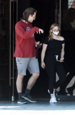 ARIEL WINTER and Luke Benward Out in Burbank 05/22/2020