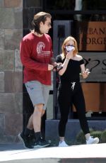 ARIEL WINTER and Luke Benward Out in Burbank 05/22/2020