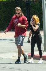 ARIEL WINTER and Luke Benward Out in Burbank 05/22/2020