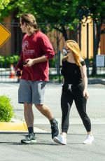 ARIEL WINTER and Luke Benward Out in Burbank 05/22/2020