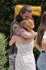 ARIEL WINTER at Luke Benward Drive-by Birthday Party in Studio City 05/12/2020