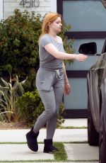 ARIEL WINTER Out with an Assortment of Balloons on Her Boyfriend 25th Birthday in Los Angeles 05/12/2020