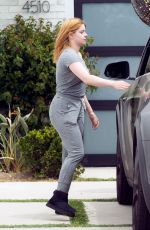 ARIEL WINTER Out with an Assortment of Balloons on Her Boyfriend 25th Birthday in Los Angeles 05/12/2020