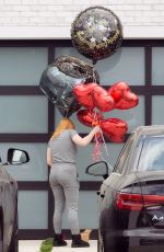 ARIEL WINTER Out with an Assortment of Balloons on Her Boyfriend 25th Birthday in Los Angeles 05/12/2020