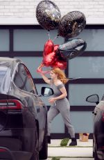 ARIEL WINTER Out with an Assortment of Balloons on Her Boyfriend 25th Birthday in Los Angeles 05/12/2020