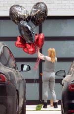 ARIEL WINTER Out with an Assortment of Balloons on Her Boyfriend 25th Birthday in Los Angeles 05/12/2020