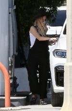 ASHLEE SIMPSON at a Gas Station in Los Angeles 05/11/2020