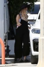 ASHLEE SIMPSON at a Gas Station in Los Angeles 05/11/2020