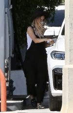 ASHLEE SIMPSON at a Gas Station in Los Angeles 05/11/2020