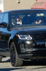 ASHLEY BENSON and G-Eazy Out Driving in Los Angeles 05/14/2020