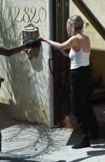 ASHLEY BENSON Receiving Order at Her Home in Los Angeles 05/15/2020