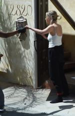 ASHLEY BENSON Receiving Order at Her Home in Los Angeles 05/15/2020