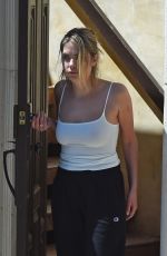 ASHLEY BENSON Receiving Order at Her Home in Los Angeles 05/15/2020