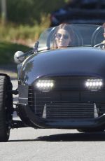 ASHLEY GREENE and Paul Khoury at Drive-by Birthday Parade for Riawna Capri in Los Angeles 05/03/2020