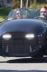 ASHLEY GREENE and Paul Khoury at Drive-by Birthday Parade for Riawna Capri in Los Angeles 05/03/2020