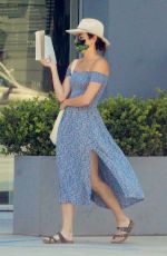 ASHLEY GREENE Reading a Book Out in Beverly Hills 05/05/2020