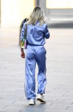 ASHLEY ROBERTS Arrives at Heart Breakfast Show in London 05/07/2020