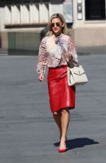 ASHLEY ROBERTS Leaves Global Radio in London 05/15/2020