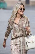 ASHLEY ROBERTS Leaves Global Radio in London 05/22/2020