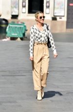 ASHLEY ROBERTS Leaves Global Studios in London 05/04/2020