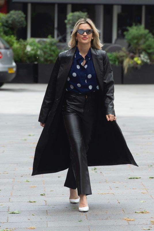 ASHLEY ROBERTS Leaves Global Studios in London 05/11/2020