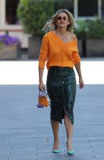 ASHLEY ROBERTS Leaves Global Studios in London 05/12/2020