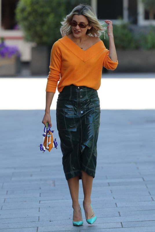 ASHLEY ROBERTS Leaves Global Studios in London 05/12/2020