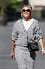 ASHLEY ROBERTS leaves Heart FM Radio in London 05/18/2020