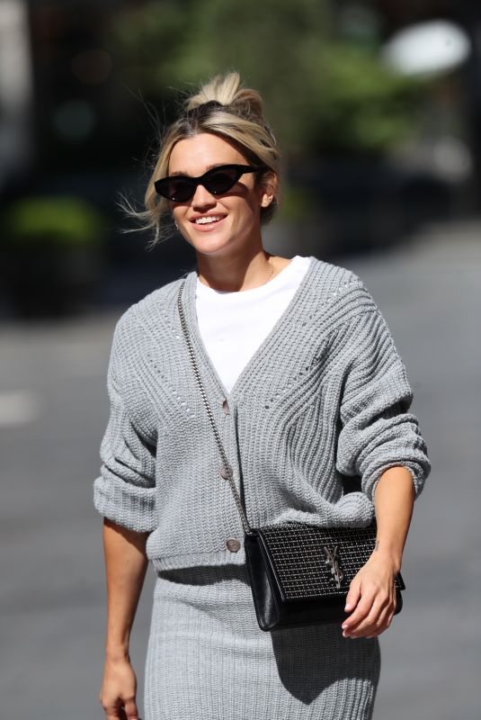 ASHLEY ROBERTS leaves Heart FM Radio in London 05/18/2020