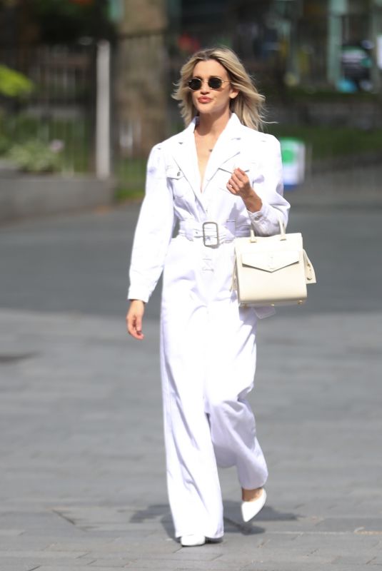 ASHLEY ROBERTS Leaves Heart Radio Breakfast Show in London 05/05/2020