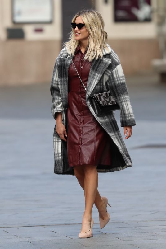 ASHLEY ROBERTS Leaves Heart Radio in London 05/01/2020