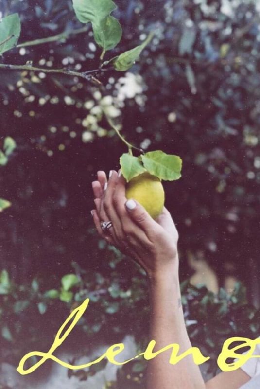 ASHLEY TISDALE  - Lemons Single Cover, 2020
