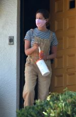 ASHLEY TOSDALE Outside Her House in Los Feliz 05/20/2020