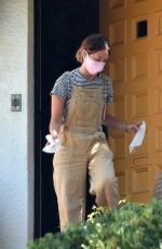 ASHLEY TOSDALE Outside Her House in Los Feliz 05/20/2020