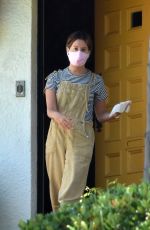 ASHLEY TOSDALE Outside Her House in Los Feliz 05/20/2020