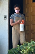 ASHLEY TOSDALE Outside Her House in Los Feliz 05/20/2020