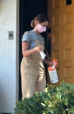 ASHLEY TOSDALE Outside Her House in Los Feliz 05/20/2020