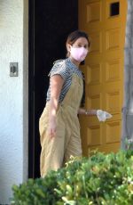 ASHLEY TOSDALE Outside Her House in Los Feliz 05/20/2020