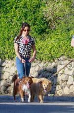 AUBREY PLAZA and Jeff Baena Out with Their Dogs in Los Feliz 05/05/2020