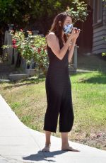 AUBREY PLAZA Out and About in Los Angeles 05/23/2020