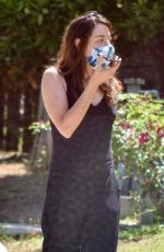 AUBREY PLAZA Out and About in Los Angeles 05/23/2020